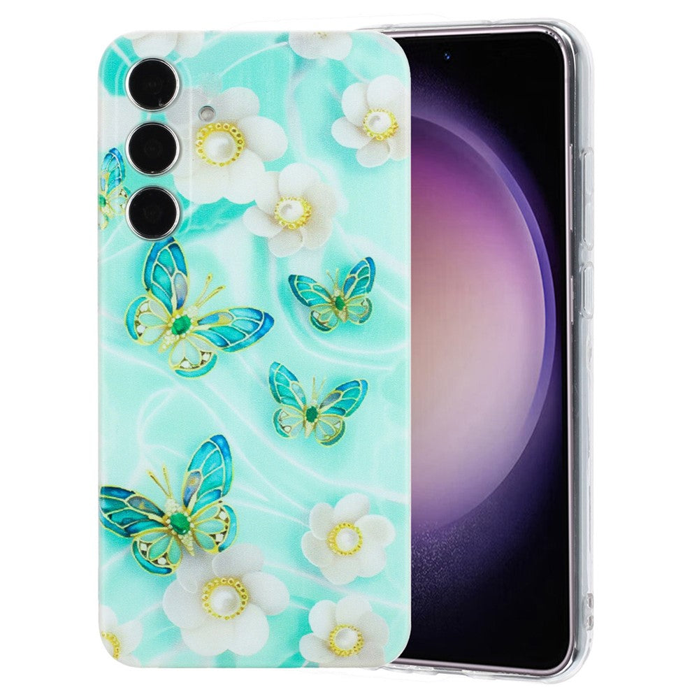 Samsung Galaxy A18 5G / A18 4G / A17 5G / A17 4G / A26 5G skal mjukt TPU mobilbaksida mönster tryck