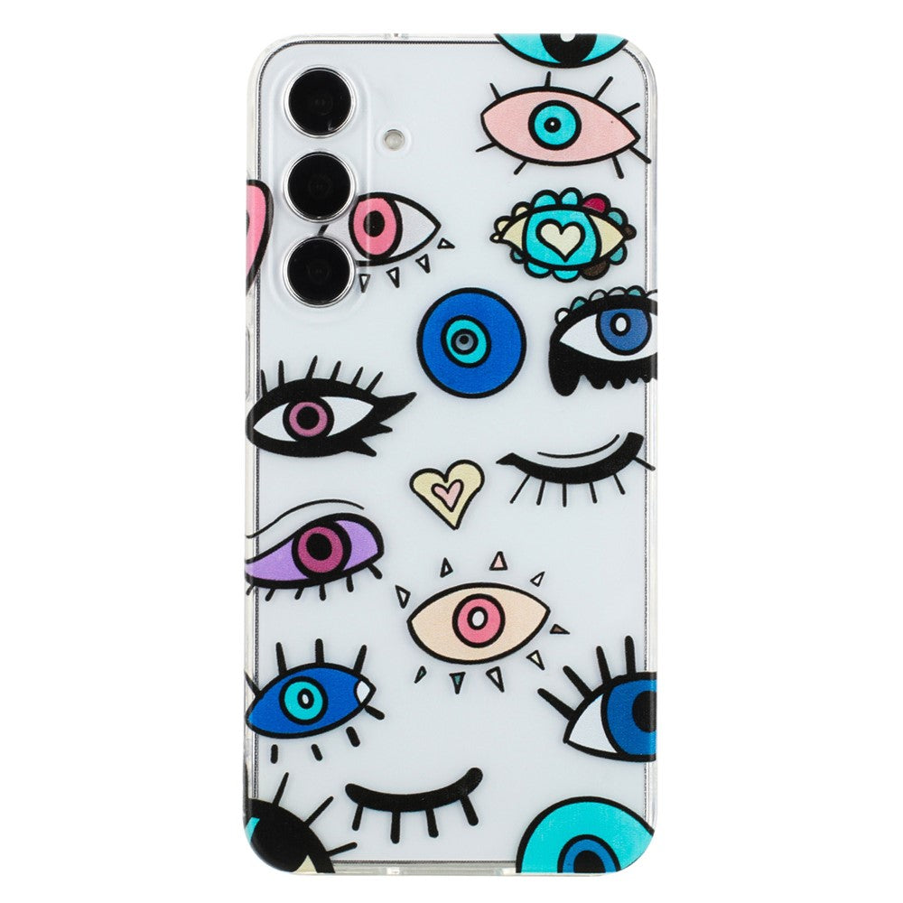 Samsung Galaxy A18 5G / A18 4G / A17 5G / A17 4G / A26 5G skal mjukt TPU mobilbaksida mönster tryck