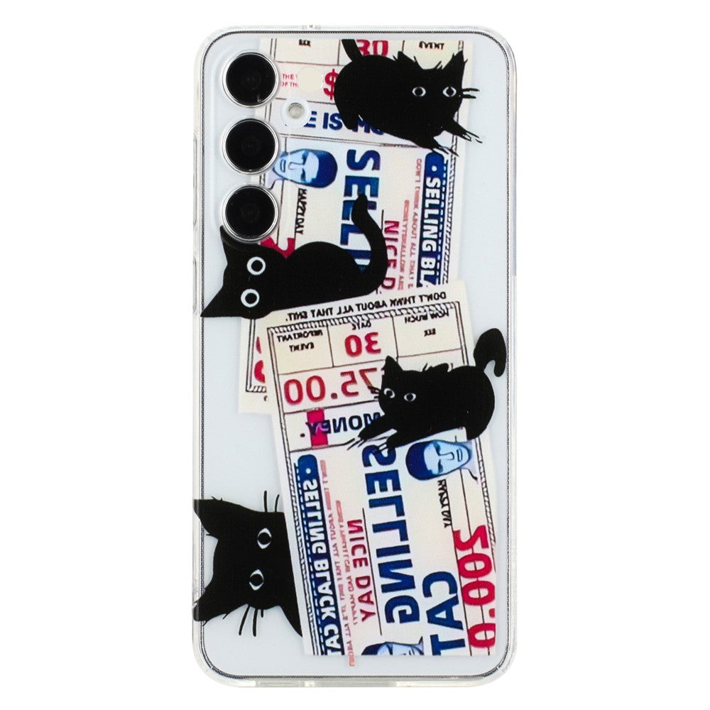 Samsung Galaxy A18 5G / A18 4G / A17 5G / A17 4G / A26 5G skal mjukt TPU mobilbaksida mönster tryck