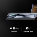 Samsung Galaxy S25 Ultra-skal med kulfiberstruktur i TPU, varmeafledning