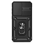 Til Samsung Galaxy A36 5G / A56 5G Cover PC + TPU Telefoncover med Linsebeskyttelse Støttefod