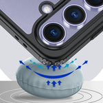 For Samsung Galaxy S25 Case PC+TPU Phone Cover Airbag Protection