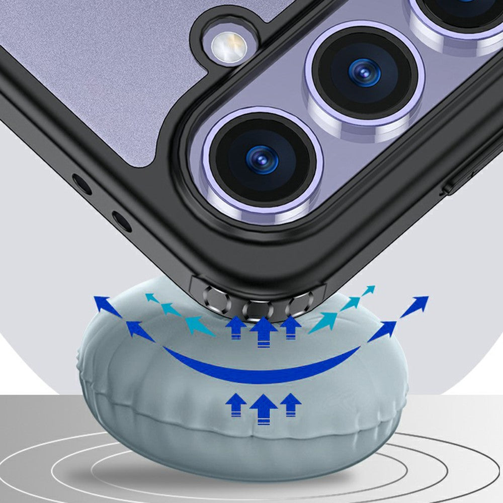 For Samsung Galaxy S25 Case PC+TPU Phone Cover Airbag Protection