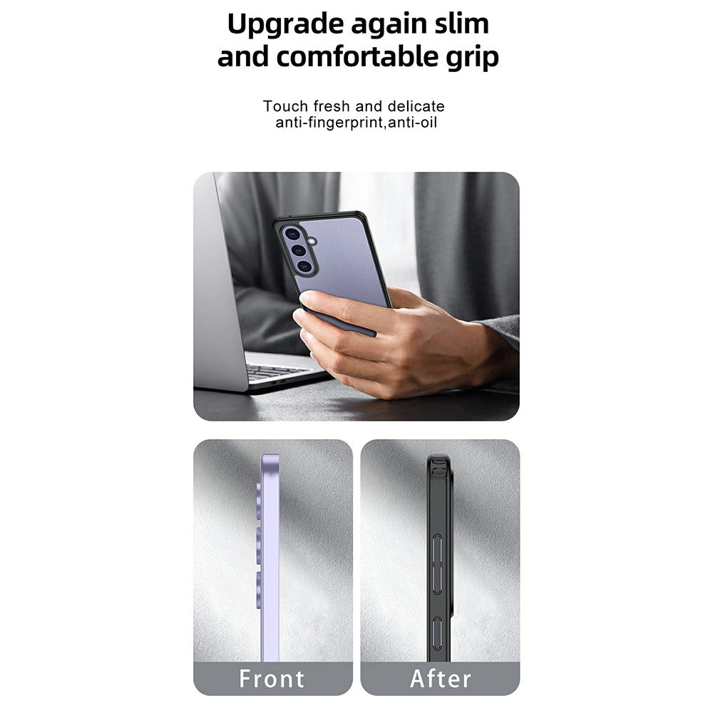 For Samsung Galaxy S25 Case PC+TPU Phone Cover Airbag Protection
