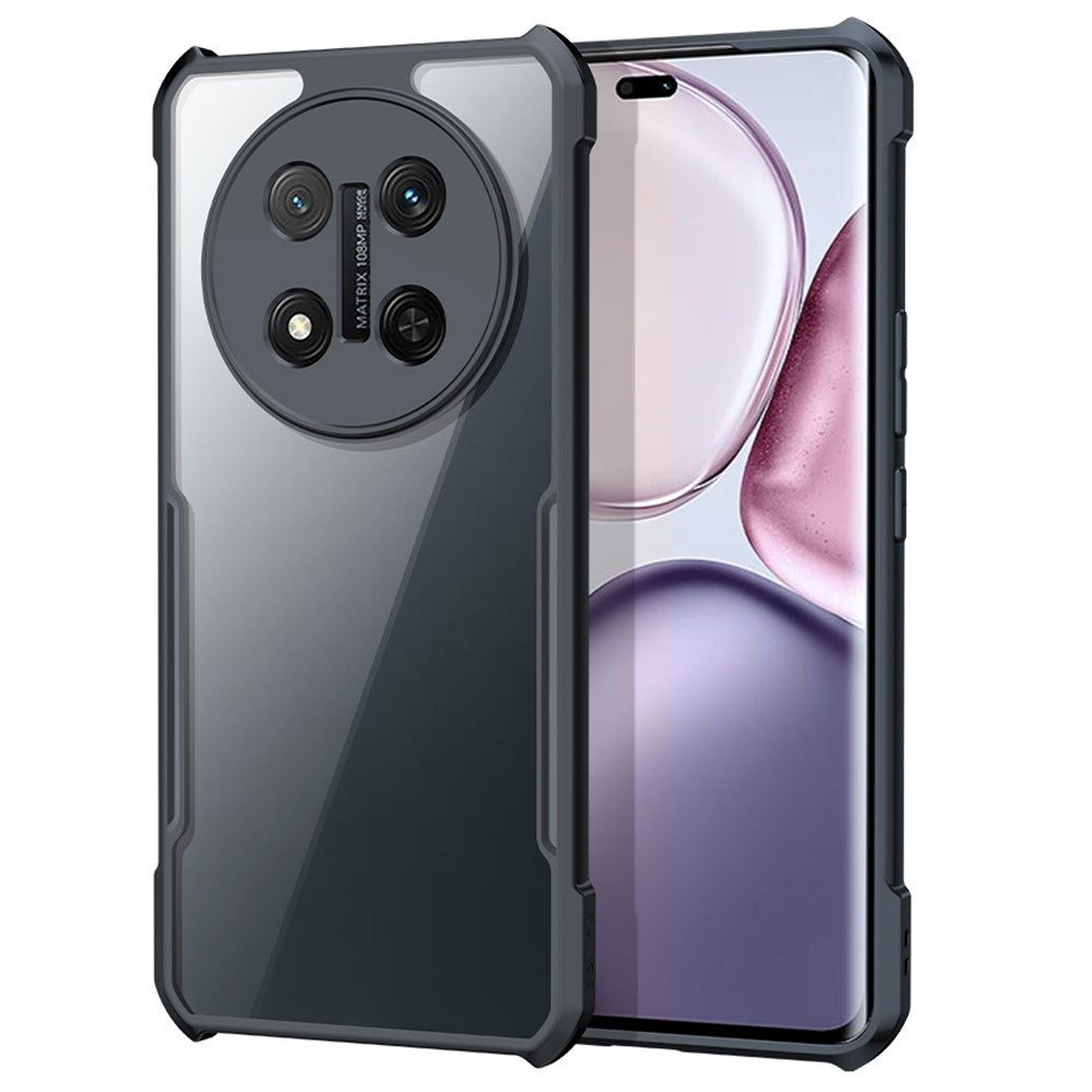 XUNDD-cover til Honor X60 Pro 5G / Magic7 Lite 5G / X9c 5G, stødsikkert TPU + akryl, gennemsigtigt bagcover