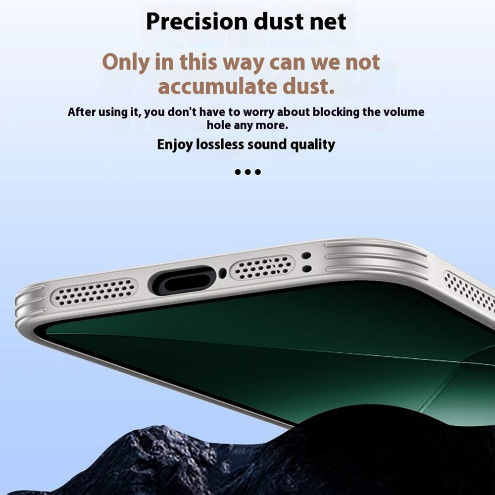 For Xiaomi 14 Pro Magnetic Case Kickstand TPU PC Heat Dissipation Phone Cover
