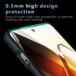OnePlus OnePlus 13 Skal Skin-Touch TPU + PC Matt mobilskal, Transparent Svart