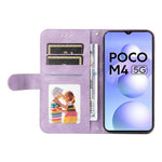 For Xiaomi Poco M4 5G / M5 (India) 4G Leather Wallet Cases Skin Touch Phone Cover Stand with Strap