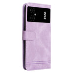 For Xiaomi Poco M4 5G / M5 (India) 4G Leather Wallet Cases Skin Touch Phone Cover Stand with Strap