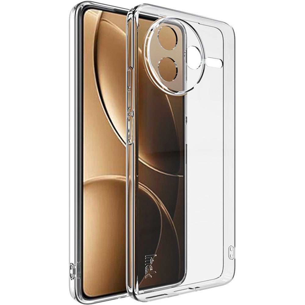 IMAK UX-5 Series Phone Cover for Xiaomi Poco F7 Pro 5G / Redmi K80 5G Case Shockproof TPU Clear Slim Back Shell