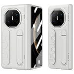 For Huawei Mate X6 Case Kickstand Wristband PC Phone Cover with Tempered Glass Film