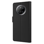 For Huawei Mate 70 Case Stand PU Leather Phone Cover Card Holder Mirror
