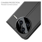PU-lädermobilskal med korthållare, stativ och magnetisk stängning för Xiaomi Poco F7 Pro 5G / Redmi K80 5G
