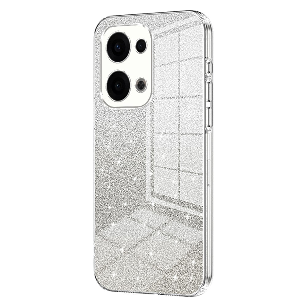 For Oppo Reno13 5G (Global) Case Electroplating Gradient Glitter TPU Phone Cover