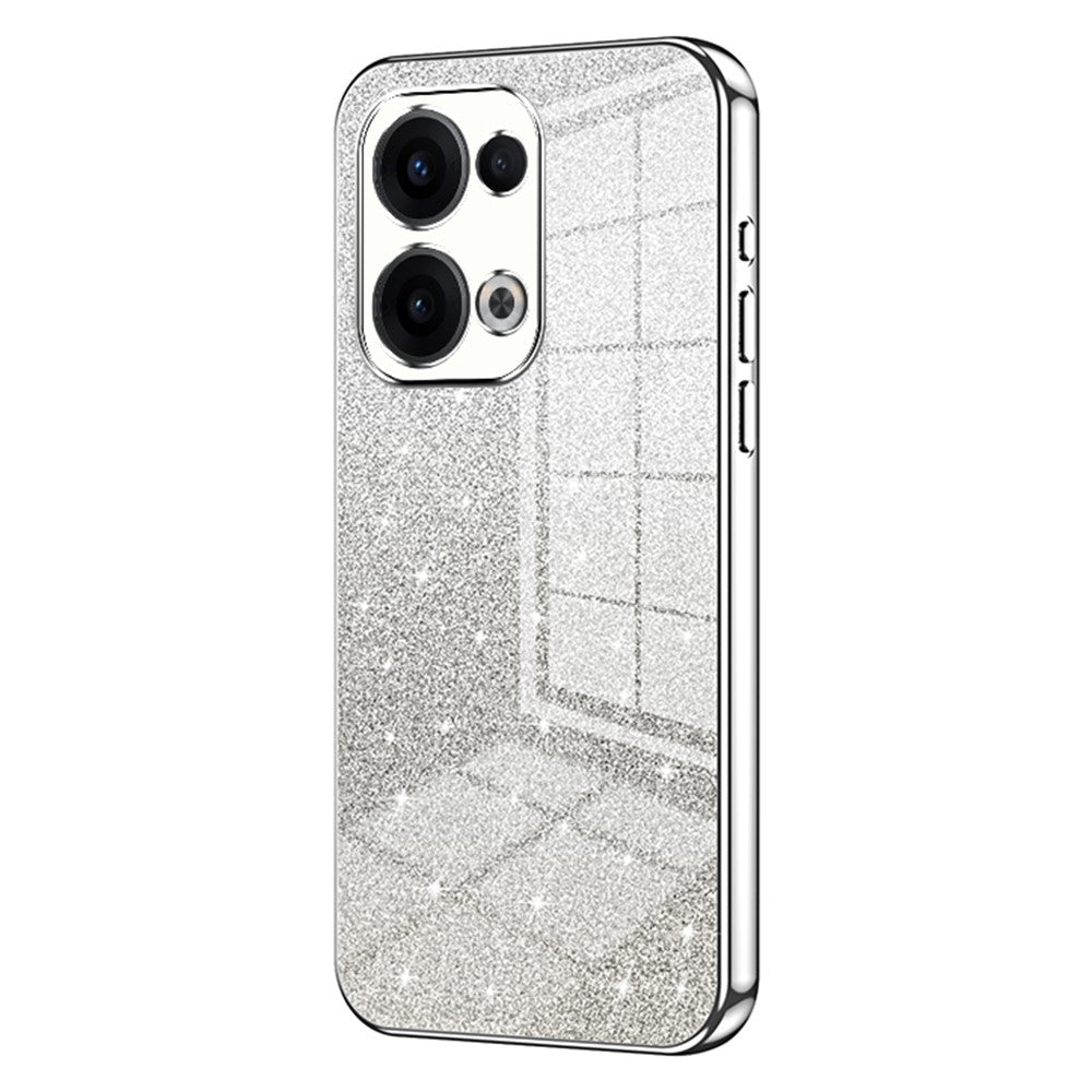 For Oppo Reno13 5G (Global) Case Electroplating Gradient Glitter TPU Phone Cover