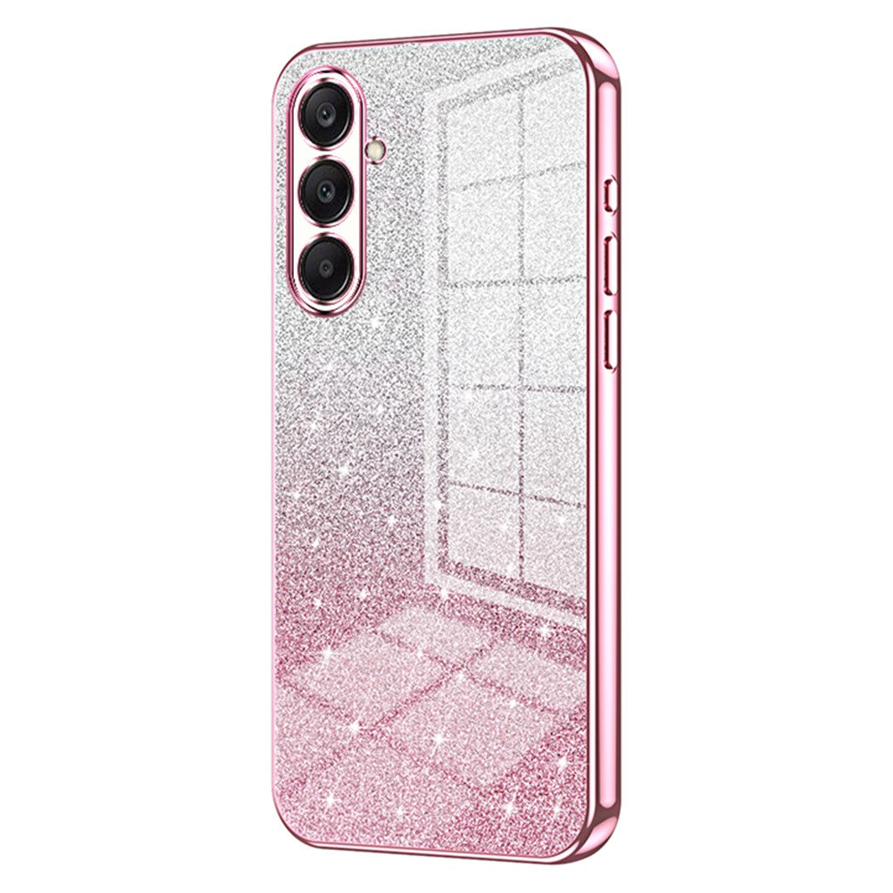 For Samsung Galaxy A26 5G Case Electroplating Gradient Glitter TPU Phone Cover