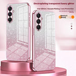 For Samsung Galaxy A26 5G Case Electroplating Gradient Glitter TPU Phone Cover