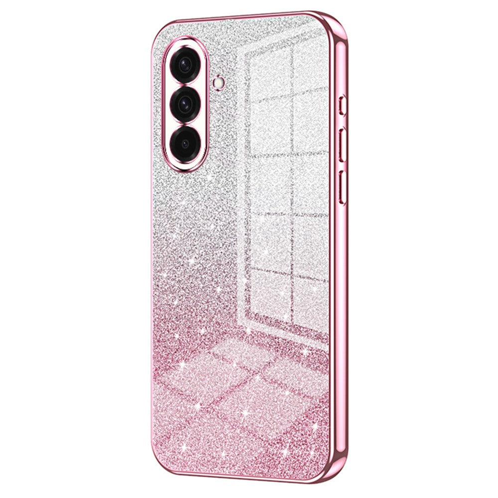 For Samsung Galaxy A36 5G Case Electroplating Gradient Glitter TPU Phone Cover