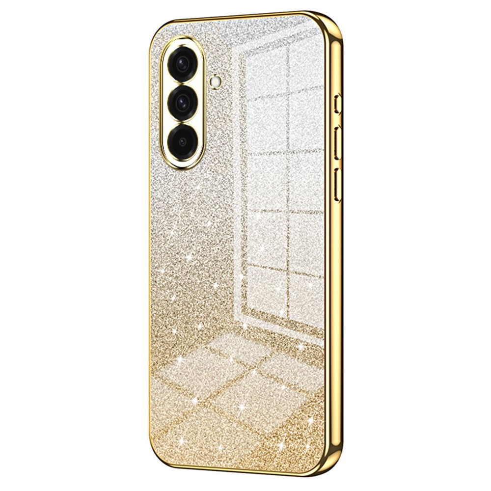 For Samsung Galaxy A36 5G Case Electroplating Gradient Glitter TPU Phone Cover