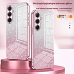 Til Samsung Galaxy A56 5G Etui Galvanisering Gradient Glitter TPU Telefoncover