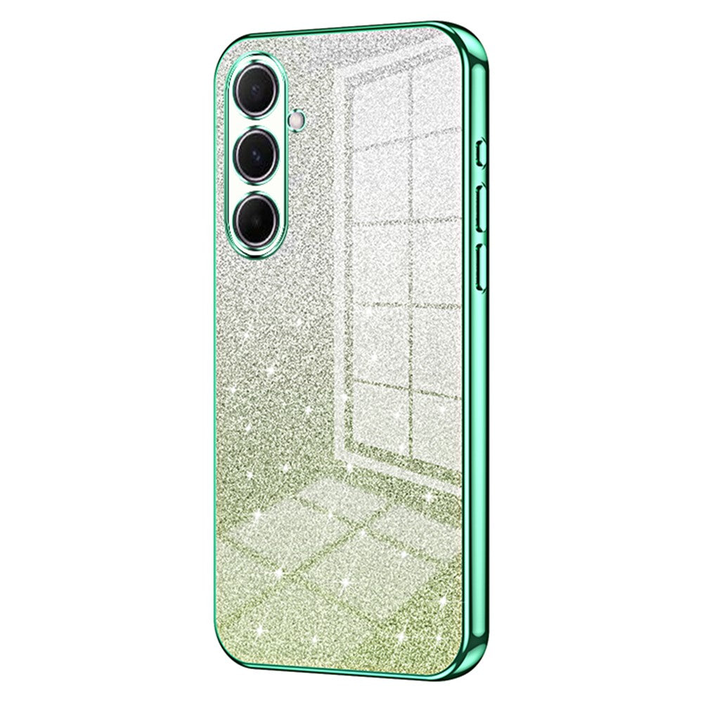 Til Samsung Galaxy A56 5G Etui Galvanisering Gradient Glitter TPU Telefoncover