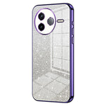 For Xiaomi Poco F7 Pro 5G / Redmi K80 5G Case Electroplating Gradient Glitter TPU Phone Cover