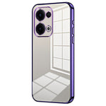 For Oppo Reno13 5G (Global) Case Electroplating Frame Soft TPU Phone Cover