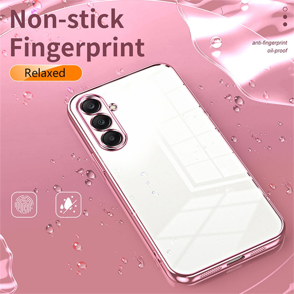 For Samsung Galaxy A26 5G Case Electroplating Frame Soft TPU Phone Cover