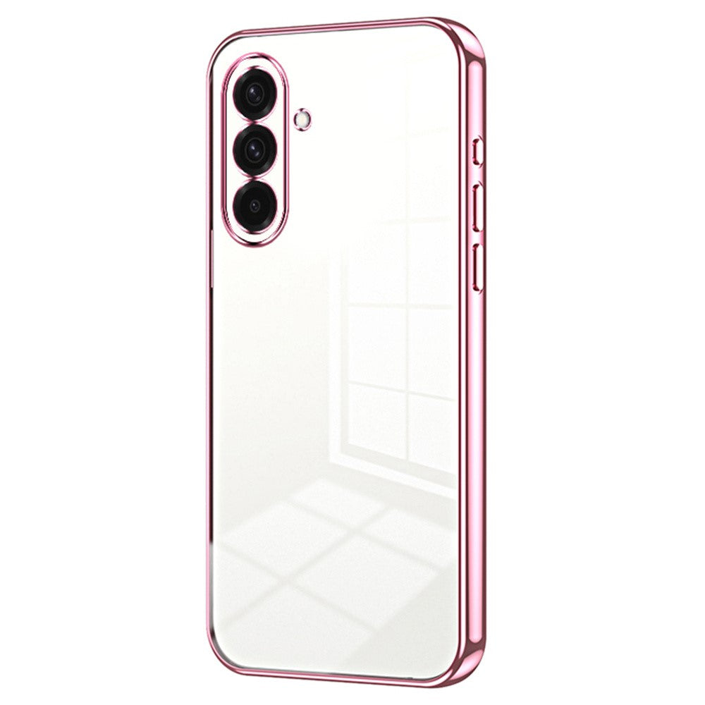 Samsung Galaxy A36 5G-skal med galvaniserad ram, mjukt TPU-mobilskal