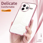 For Xiaomi Poco F7 Pro 5G / Redmi K80 5G Case Electroplating Frame Soft TPU Phone Cover