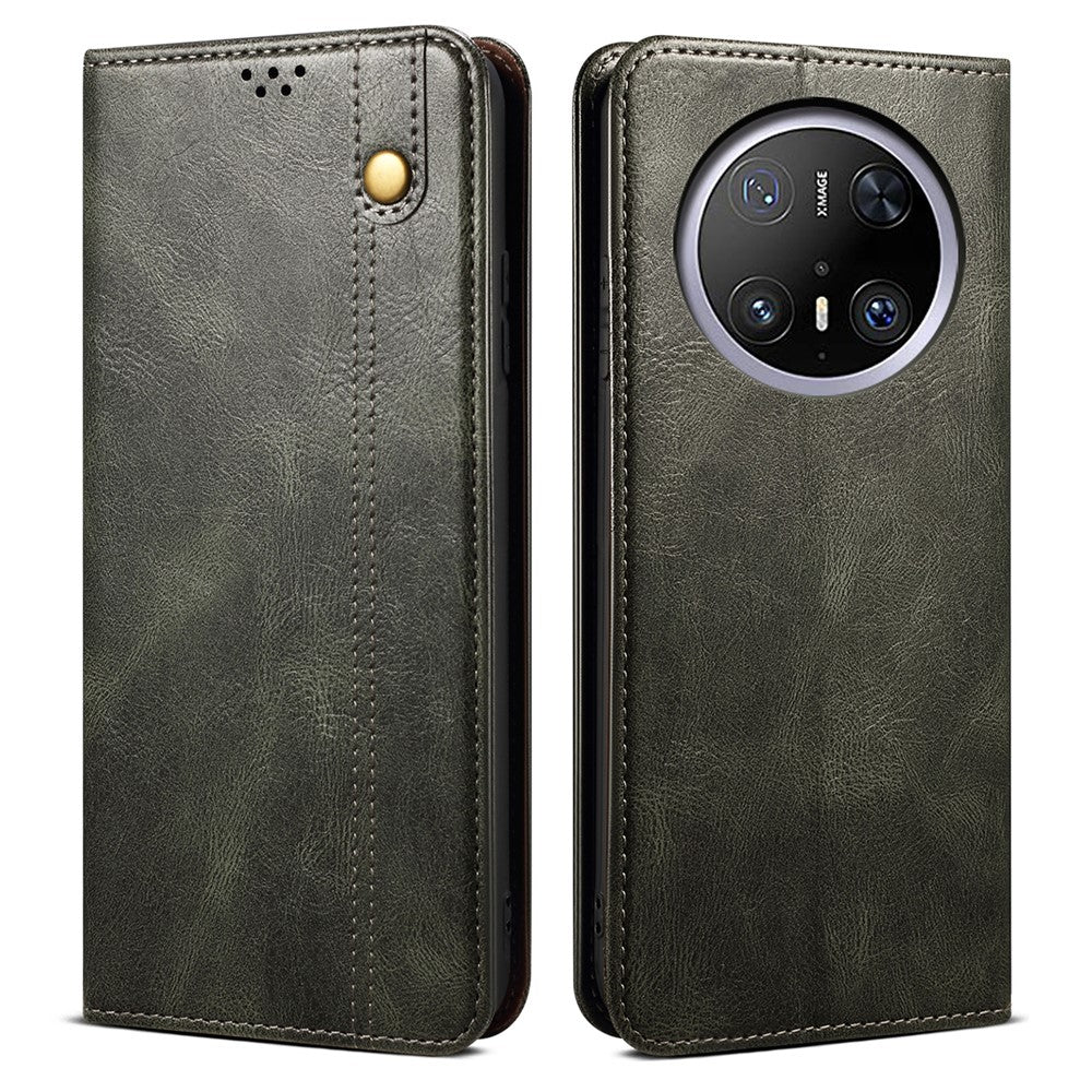 For Huawei Mate 70 Pro / Mate 70 Pro+ Case Crazy Horse Texture Waxy Leather Wallet Stand Phone Cover