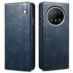 For Huawei Mate 70 Case Crazy Horse Texture Waxy Leather Wallet Stand Phone Cover