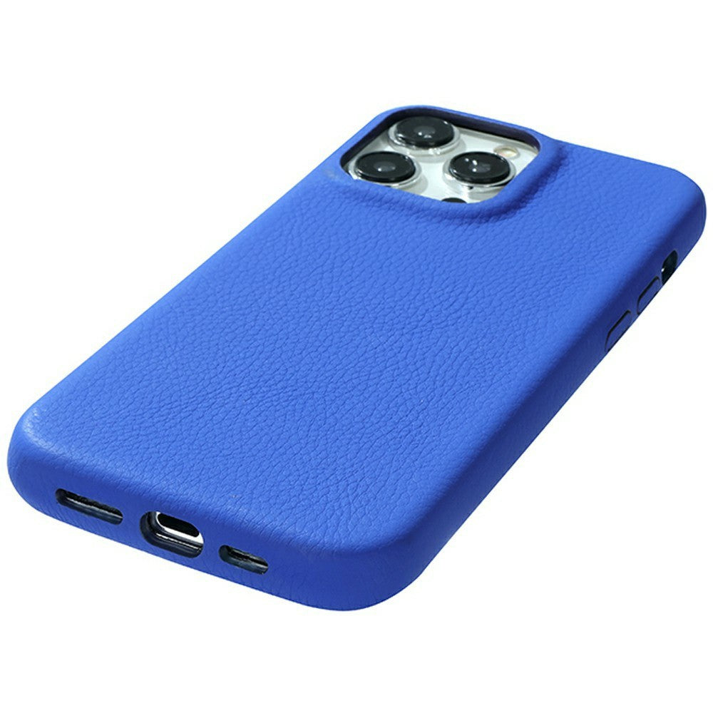 Til iPhone 16 Pro telefoncover, skin-touch litchi-tekstur læderbelagt PET mobilcover
