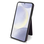 Til Samsung Galaxy A55 5G Magnetisk Etui Aftagelig Kortholder Støtteben Læder Bagcover