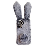 For Samsung Galaxy A36 5G Case Bunny Ears Furry Soft TPU Protective Phone Cover
