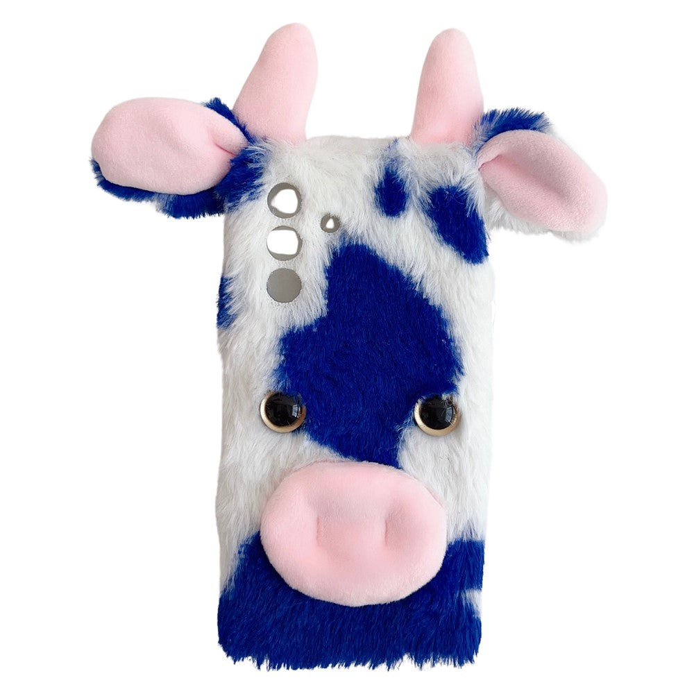Til Samsung Galaxy A56 5G Cover Fluffy Cows Ear Blødt TPU Beskyttende Telefoncover