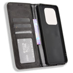 For Xiaomi Redmi Note 14 5G Leather Case Wallet Stand Retro Texture Phone Cover