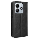 For Xiaomi Redmi Note 14 5G Leather Case Wallet Stand Retro Texture Phone Cover