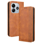 For Xiaomi Redmi Note 14 5G Leather Case Wallet Stand Retro Texture Phone Cover