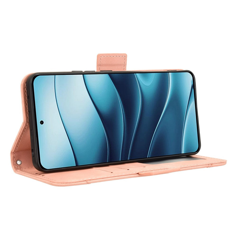 Xiaomi Redmi Note 14 5G Läderfodral mobilplånboksfodral med flera kortfack