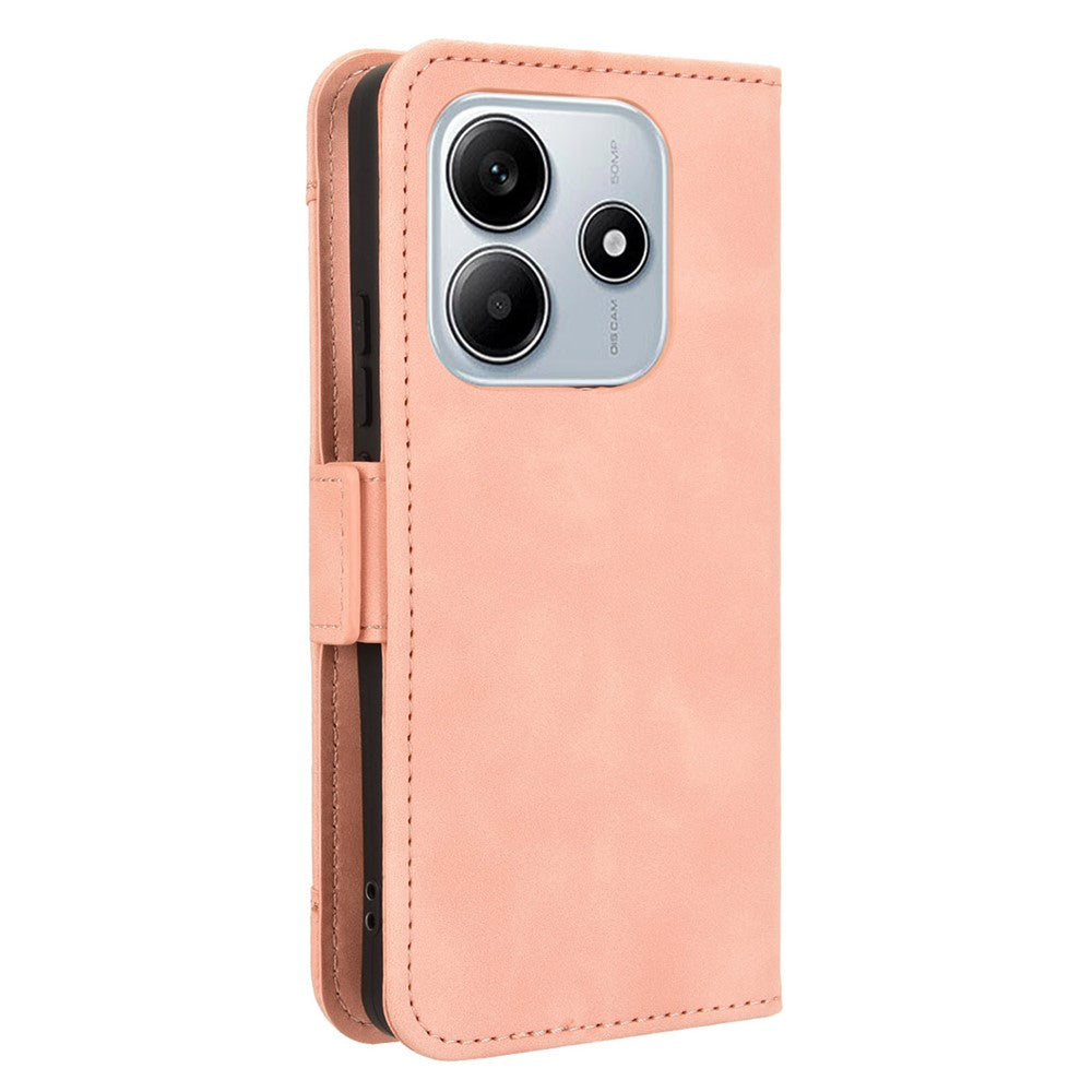 Xiaomi Redmi Note 14 5G Läderfodral mobilplånboksfodral med flera kortfack