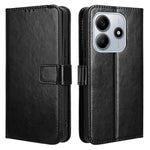 For Xiaomi Redmi Note 14 5G Case Crazy Horse Texture PU Leather Phone Wallet Cover
