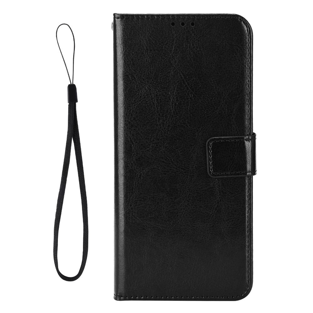 For Xiaomi Redmi Note 14 5G Case Crazy Horse Texture PU Leather Phone Wallet Cover