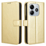 For Xiaomi Redmi Note 14 5G Case Crazy Horse Texture PU Leather Phone Wallet Cover