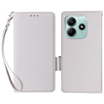 For Xiaomi Redmi Note 14 5G Case with Wrist Strap Litchi Texture PU Leather Wallet Phone Cover