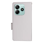 For Xiaomi Redmi Note 14 5G Case with Wrist Strap Litchi Texture PU Leather Wallet Phone Cover