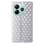 For Xiaomi Redmi Note 14 5G Wallet Case Rhombus Imprinted Leather Phone Cover