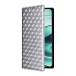 For Xiaomi Redmi Note 14 5G Wallet Case Rhombus Imprinted Leather Phone Cover