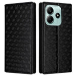 For Xiaomi Redmi Note 14 5G Wallet Case Rhombus Imprinted Leather Phone Cover