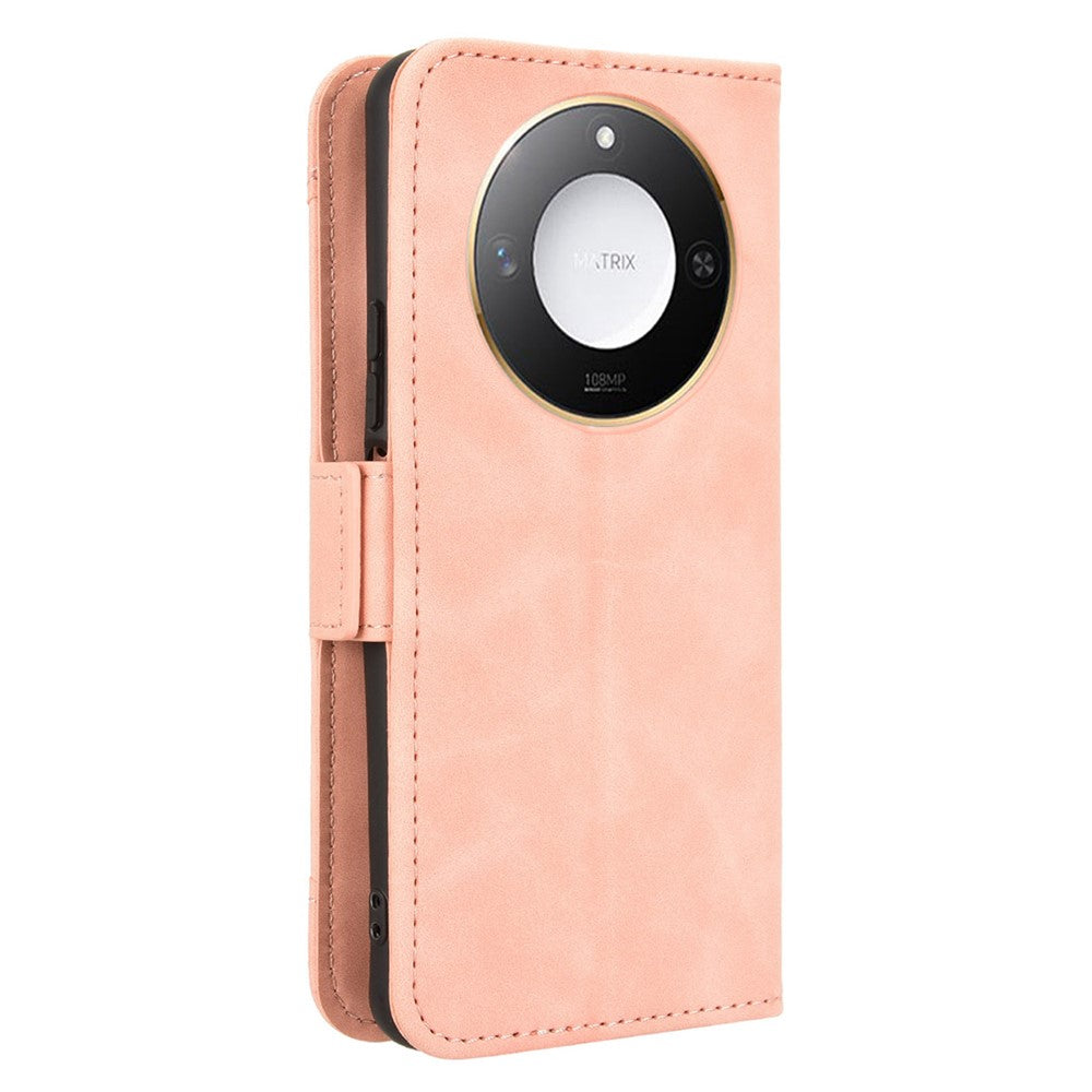 For Honor X9c Smart 5G / X60 5G Læder Cover Telefon Pung Etui med Flere Kortlommer